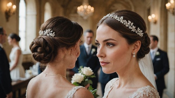Se marier à bordeaux : un maquillage naturel combiné à une coiffure sophistiquée