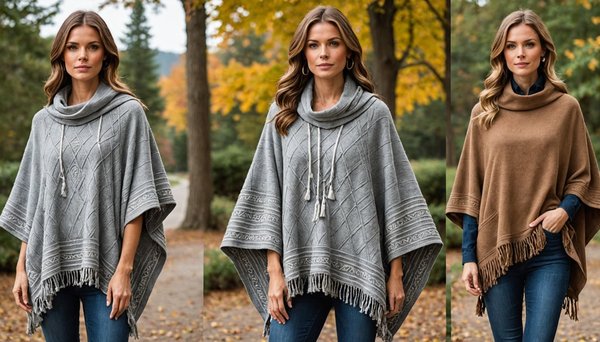 Les ponchos femme : Élégance et confort tout en douceur